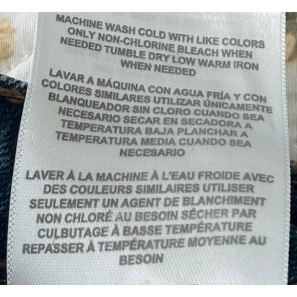 STYLE & CO. HIGH-RISE STRAIGHT CUFFED LEG JEAN CAPRIS, WOMENS, 12, DENIM BLUE - Picture 10 of 11